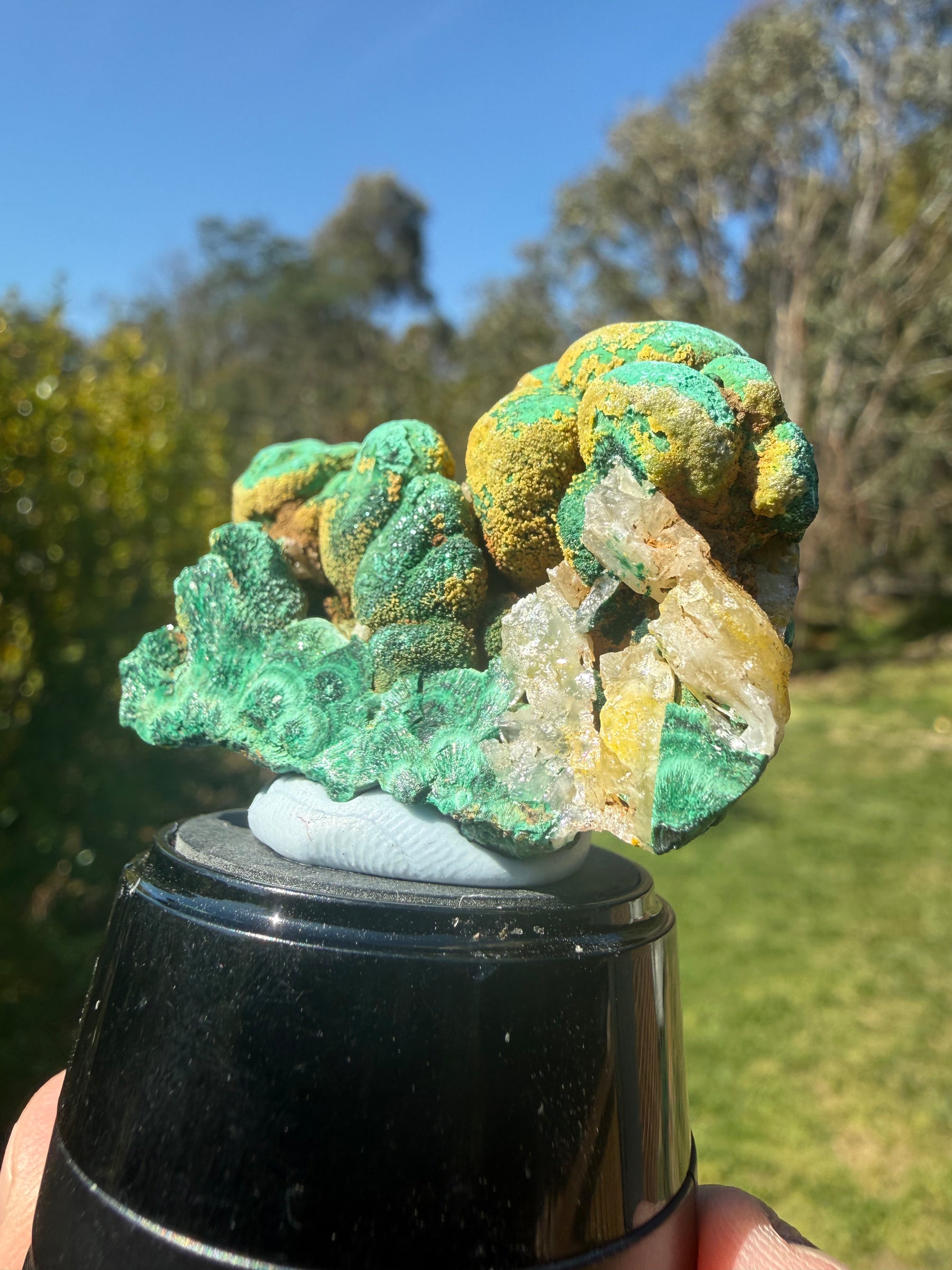 Malachite from Rum Jungle, Northern Territory, view 3 of 5