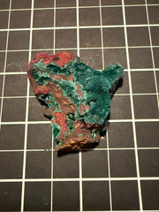 Atacamite with malachite from Mount Gunson, South Australia, view 2 of 2