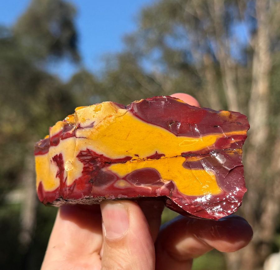 Mookaite from the Kennedy Range, Western Australia, view 2 of 6