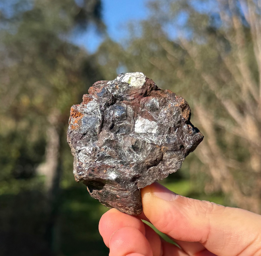 Galena from Broken Hill, NSW, view 1 of 3